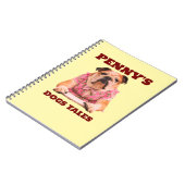 ペニー・ドッグ・テイルズ ノートブック (左側)