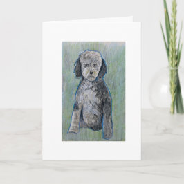 ペニー ドッグ 幸せな新年のグリーティング カード