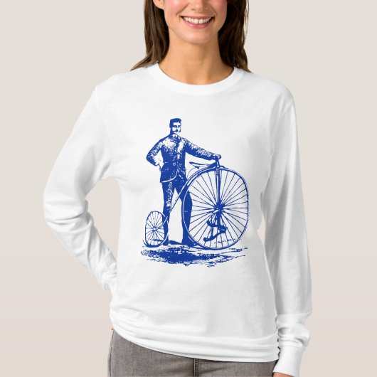 ペニー・ファーシングを持つ男 – 海軍 Tシャツ (正面)