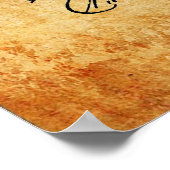 ペニー・ファーシング自転車の青写真 ポスター (角)