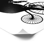 ペニー・ファーシング・バイクに乗ったホエールライダー フォトプリント            (角)