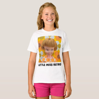 ペニー フラワー パワー イエローとオリーブグリーン Tシャツ