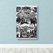 ペニー・ブラッド – 春ヒールのジャックキャンバスプリント キャンバスプリント (インサイチュ (ウッドフロア))