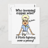 ペニー ポストカード (正面/裏面)