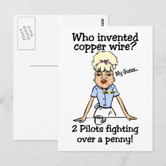 ペニー ポストカード (正面/裏面)