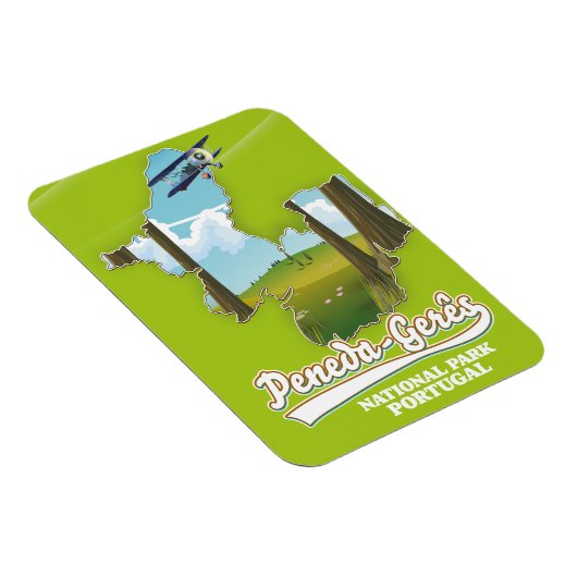 ペネダ・ゲレーズ国立公園ポルトガルの地図 マグネット (右側)