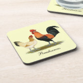 ペネデセンカチキンズ コースター (左側)