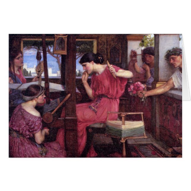 ペネロペおよび訴訟人カード (正面横)