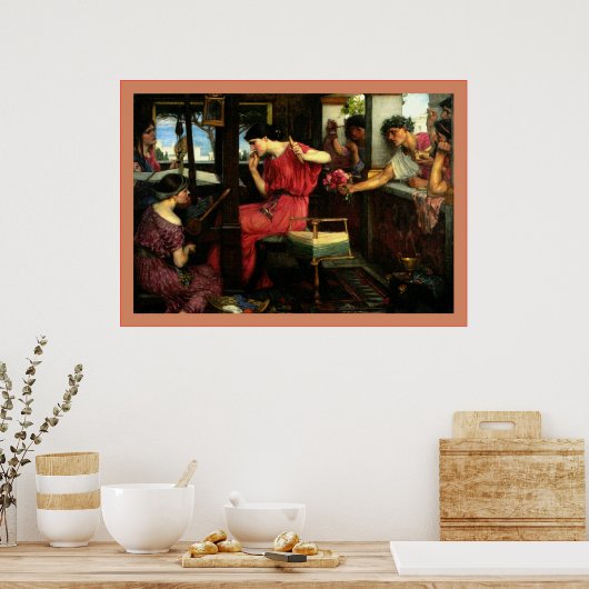 ペネロペと求婚者 ポスター (キッチン)