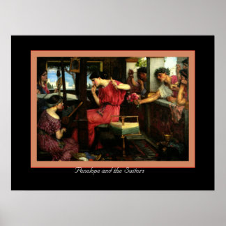 ペネロペと求婚者 ポスター