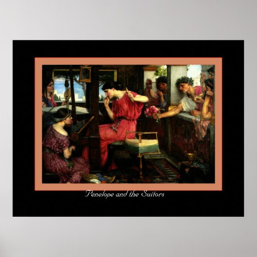 ペネロペと求婚者 ポスター (正面)