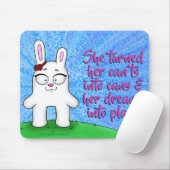 ペネロペバニー、w/quoteのmousepad マウスパッド (マウス)