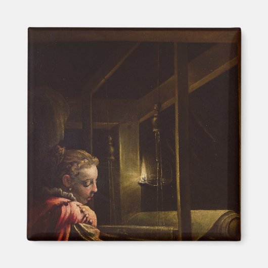 ペネロペ彼女のタペストリーを解除 マグネット (正面)