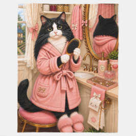 ペネロペ ネコ,猫 フリースブランケット