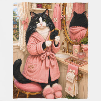 ペネロペ ネコ,猫 フリースブランケット