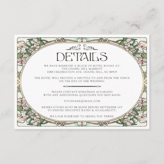 ペネロペ 01 A - 詳細カード エンクロージャーカード (正面)