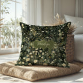 ペネロープダークデイジーフローラ クッション