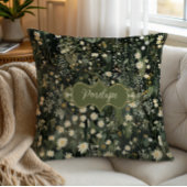 ペネロープダークデイジーフローラ クッション