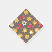 ペパラコールクリスマス スタンダードカクテルナプキン (角)