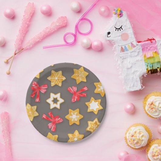 ペパラコールクリスマス ペーパープレート (パーティー)