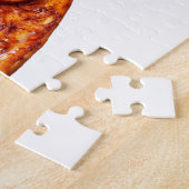 ペパロニとソーセージを入れたピザ ジグソーパズル (側面)