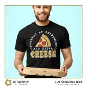 ペパロニとチーズのピザラバー Tシャツ