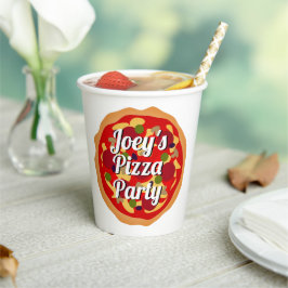 ペパロニイタリアンザカスタム誕生会 紙コップ