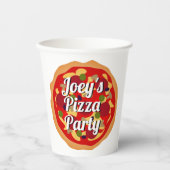 ペパロニイタリアンザカスタム誕生会 紙コップ (正面)