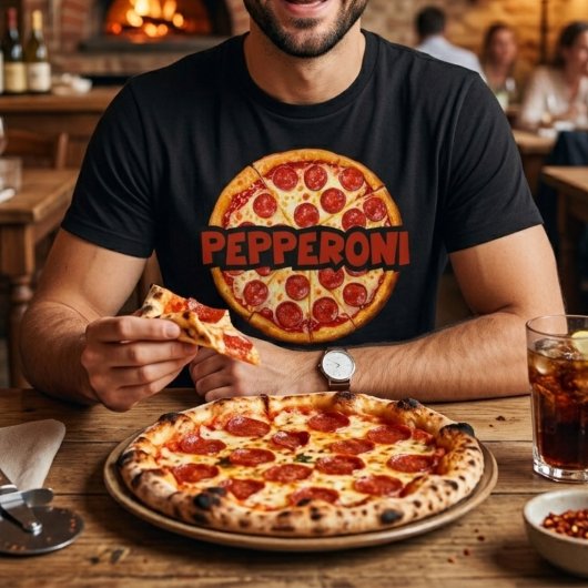 ペパロニピザラバー Tシャツ