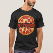 ペパロニピザラバー Tシャツ (正面)
