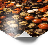 ペパーコーン混合組織 | スパイス写真 フォトプリント (角)