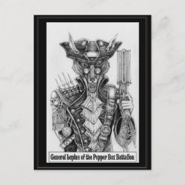 ペパーボックス大隊の一般ルパン ポストカード