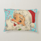ペパーミントが付いているサンタ アクセントクッション (裏面)