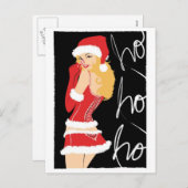 ペパーミントのかいま見の郵便はがき シーズンポストカード (正面/裏面)