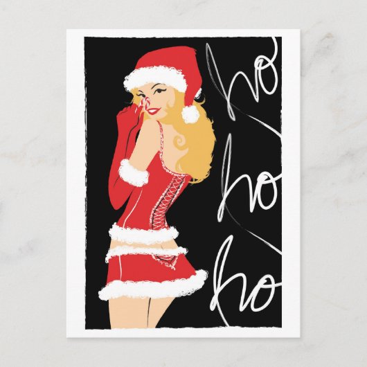 ペパーミントのかいま見の郵便はがき シーズンポストカード (正面)