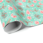 ペパーミントの冬 ラッピングペーパー (ロールコーナー)