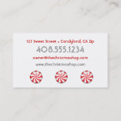 ペパーミントの名刺 名刺 (裏面)