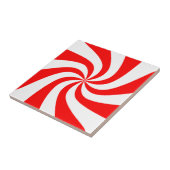 ペパーミントの渦巻きキャンディ タイル (側面)