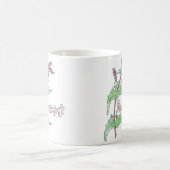 ペパーミントの茶マグ コーヒーマグカップ (中央)