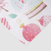 ペパーミントウォーターカラークリスマスティッシュペーパー 薄葉紙 (詳細)