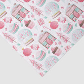 ペパーミントウォーターカラークリスマスティッシュペーパー 薄葉紙 (詳細)