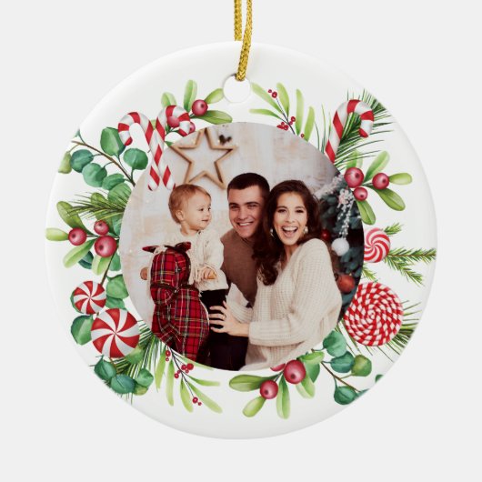 ペパーミントエレガンス セラミックオーナメント (正面)