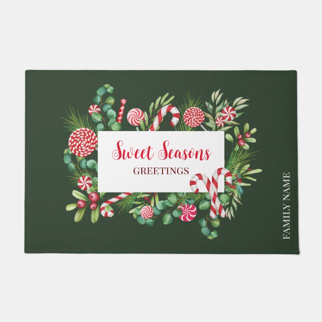 ペパーミントエレガンス ドアマット (正面)