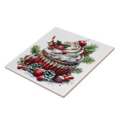 ペパーミントカップケーキ タイル (側面)