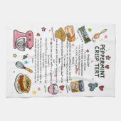 ペパーミントカリカリtertディッシュタオル キッチンタオル (横)