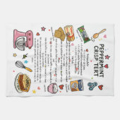 ペパーミントカリカリtertディッシュタオル キッチンタオル (横)