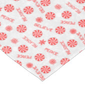 ペパーミントキャンディと感動的言葉 テーブルクロス (アングル)