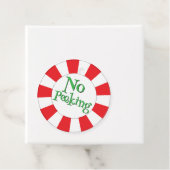 ペパーミントキャンディのピーキング！かわいいおもしろいギフトラベル フェイバータグ (インサイチュ)