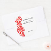 ペパーミントキャンディカスタムー ラウンドシール (封筒)