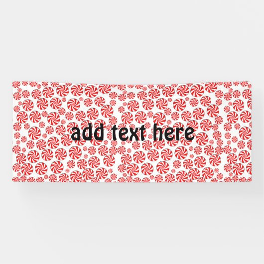 ペパーミントキャンディクリスマス 横断幕 (横)